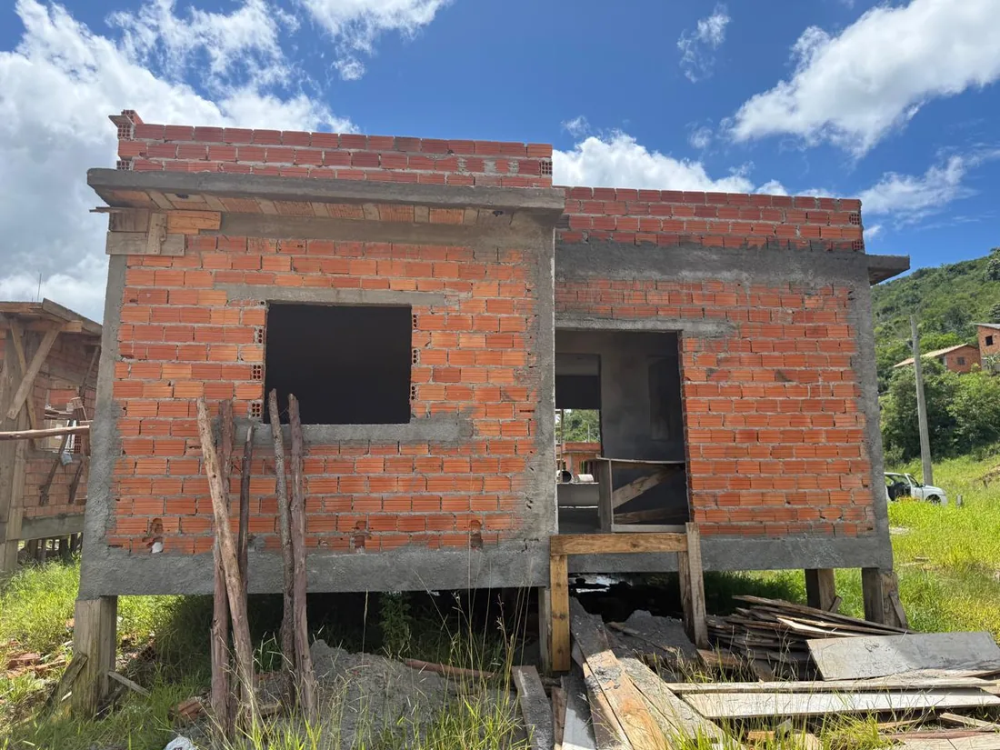 Alvenaria em andamento